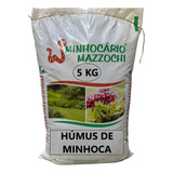 Humus De Minhoca 5kg Adubo Fertilizante Composto Orgânico