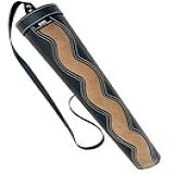 Hunt Seek Acabamento Suave De Vaca E Camurça De Vaca 43 Cm Aljava De Flecha Nas Costas Ombros Para Caça Ao Arco Preto Bronzeado 