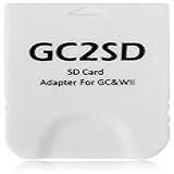 Hyamass GC2SD Storage Save Gamecube Adaptador De Cartão De Memória Micro SD Leitor De Cartão TF Plug And Play Portátil Profissional Console De Jogos Micro Adaptador De Cartão De Armazenamento Para Wii