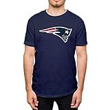 Hybrid Sports NFL Logotipo Do Time Envelhecido Camiseta Adulta Oficialmente Licenciada Para Fãs De Manga Curta Para Homens E Mulheres New England Patriots Azul Marinho M