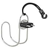 HYDDNice Suporte De Ferradura Para Boia Salva Vidas Com Suporte De Plástico Aço Inoxidável 1 