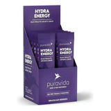 Hydra Energy Berries Eletrólitos 30g Box C 10 Un Puravida
