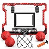 HYES Conjunto De Mini Cesta De Basquete Interna Vermelho