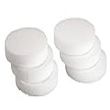 Hygloss Products Discos De Isopor Redondos 15 Cm De Diâmetro X 2 5 Cm De Espessura Branco 12 Peças