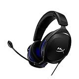  HyperX Cloud Stinger 2 Core   Fone De Ouvido Para Jogos Para PlayStation  Fone De Ouvido Leve Sobre A Orelha Com Microfone  Função Giratória Para Mudo  Drivers De 40 Mm   Preto