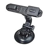 HYS Suporte Para Walkie Talkie Com Ventosa Para Carro Com Esfera Ajustável Suporte De Rádio Bidirecional De Perfil Baixo Compacto Para Brisa Janela Painel Suporte Móvel Para Rádio Motorola