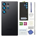 HYYHFIX Substituição De Vidro Traseira Para Galaxy S25 Ultra Para Samsung Galaxy S25 Ultra SM-S938U 17-5 Cm Capa Traseira De Vidro à Prova D-água E Lente De Câmera - Kit De Ferramentas De Reparo