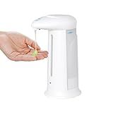 Hzxcuim Dispensador Automático De Sabão De 325 Ml Bomba Turbo Atualizada Sensor Infravermelho Recarregável Para Sabonete Para As Mãos Detergente Sabonete Líquido Etc Branco 