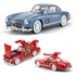 I Benz 300sl Gullwing Miniatura Metal Car Clássico Antigo