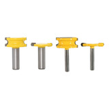 I Conjunto De Bits De Roteador Canoa Flauta E Bead De 1 4 E