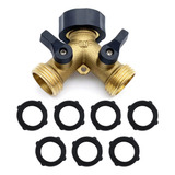 I Divisor De Mangueira De Jardim 2 Vias Com Conector De
