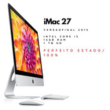 iMac 27, Versão Final 2013, 16gb Ram, 1tb Hd, Intel I5