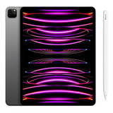 iPad Pro 6ª Geração 12.9 128gb Cinza + Apple Pencil 2