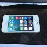 iPhone 4 8gb Branco Original Apple C Garantia Testado Trinca