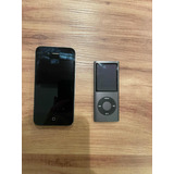 iPhone 4 E iPod Funcionando C/ Carregador-item Colecionador