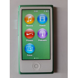 iPod Nano 7 Verde+fone Apple+carregador Apple+estojo (orig.)
