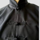 Iaido Kyokai Conjunto De Blusão Yifu Com Calça kung Fu 