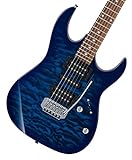 Ibanez Guitarra Elétrica Série GIO Explosão Azul Transparente Direita Completa GRX70QA TBB 