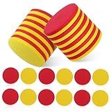 Ibasenice 100 Peças De Discos De Espuma Coloridos Blocos De Contagem De Brinquedos Contadores De Matemática Para Crianças Contadores De Espuma Para Jogos De Tabuleiro Contadores Para