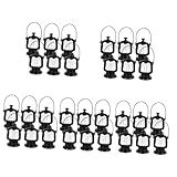 Ibasenice 30 Peças Casa De Boneca Lâmpada De Querosene Halloween Decoração Decoracao Halloween Decoração Retrô Decoração De Casa Decoração A Querosene Adereços Para Lâmpadas De Querosene Pp