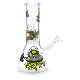 Ice Bong De Vidro Squadafum 20 Cm Glass Ice Percolator 8005