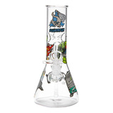 Ice Bong De Vidro Squadafum Percolator Suporte Gelo Original