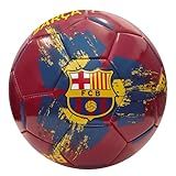 Icon Sports Bola De Futebol Oficial Licenciada FC Barcelona Borgonha Pop Art Tamanho 5