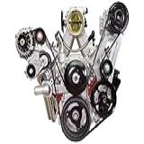 ICT Billet LS Swap Compressor A C E Suporte De Direção Hidráulica Compatível Com 1996 1997 1998 Vortec Chevy Silverado Tahoe Suburban LS1 LS3 LQ4 LQ9 4 8L 5 3L 6 0L 6 2L 551127 3