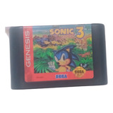 Id 09 Sonic 3 Original Sega Genesis Mega Drive Fita