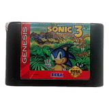 Id 121 Sonic 3 Original Mega Drive Sega Genesis Cartucho
