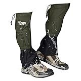 IDAND Polainas De Neve De Perna à Prova D água Para Botas De Neve Acessórios De Caminhada Para Raquetes De Neve Caminhadas Caça Corrida Tecido Oxford Antirasgo Para Motocicletas Para Camuflagem