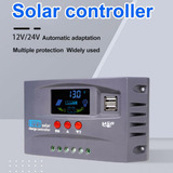 Identificação Automática Do Controlador Solar De 12 Volts 24