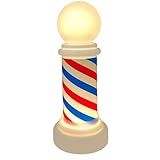 IEUDNS Luz De Poste De Barbeiro Lâmpada De Barbearia Equipamento De Barbearia Reutilizável Delicado Luz De Salão De Beleza Sinal Luminoso De Barbeiro