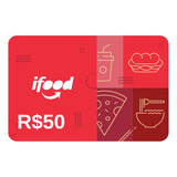 Ifood Gift Card R 50 Cupom