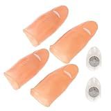 Ifundom Lâmpadas De Led 2 Pares Adereços De Festa Truques De Adereços Suporte De Dedo Energia Luminosa Luz Do Dedo Lampadas Led