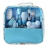 IHIPPO Kit Cuidados Bebe Kit Higiene Cuidados Saúde Bebê Recém Nascido 13 Em 1 Azul 23cmx21cmx4cm