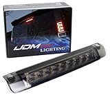 IJDMTOY Lente Escura Fumê 9 LED 3rd Brake Light Assy Compatível Com Toyota Crolla Sequoia Highlander RAV4 Etc Montagem Alta Do Teto Central Traseiro LED Terceiro Freio
