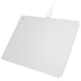 Ikaetri Touchpad Para PC Trackpad Ultrafino Com Fio Touchpads Sensíveis Sem Latência Trackpad Responsivo Preciso Com Gestos Multitoque Para Laptop Windows 7 10 11 Prata