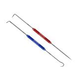 IKEEYUIS 2 Pacotes Lote 2 Pçs Ferramentas De Reparo Do Carro Metal Scriber E Selo Picareta Extrator Kit Carro Automático óleo Metal Picareta O Ring Selo Extrator
