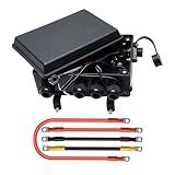 IKEEYUIS Contator De Controle Solenoide De Guincho 12v Caixa Pré Prendida Para Guinchos Elétricos Atv Utv Contator Fácil De 8000 17000