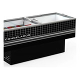 Ilha 2 Metros Expositor Congelados Polo Frio 127v 520 Litros Cor Preto 127