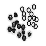 Ilhós 3 16 In 4 76 Mm Preto Para Ferramenta Crop A Dile We R 60 Peças