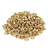 Ilhós 54 Ferro Dourado 100 Unid Aplica C Balancim