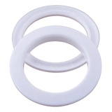 Ilhos Branco Redondo P Varão 19mm C 100 Pares Reibraz
