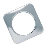 Ilhos Cortina Cromado Quadrado P Varão 19mm C 100 Pares