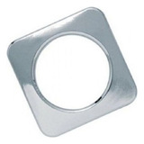 Ilhos Cromado Quadrado P Varão 28mm C 100 Pares Reibraz Cor Prateado