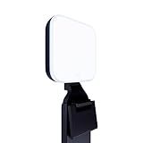 Iluminação De LED Premium Logitech Litra Glow Para Streaming E Criação De Conteúdo Com Tecnologia TrueSoft Braço Ajustável E Controle Por App Para PC Mac Preto