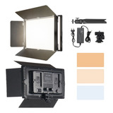 Iluminador De Led U800 Studio 1120 Leds 5600k Fonte Boa