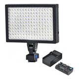 Iluminador Led 160 Com Bateria Led 1700