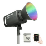Iluminador Led Amaran 300c Rgb Luz Contínua 300w Monolight Cor Da Estrutura Cinza 110v 220v